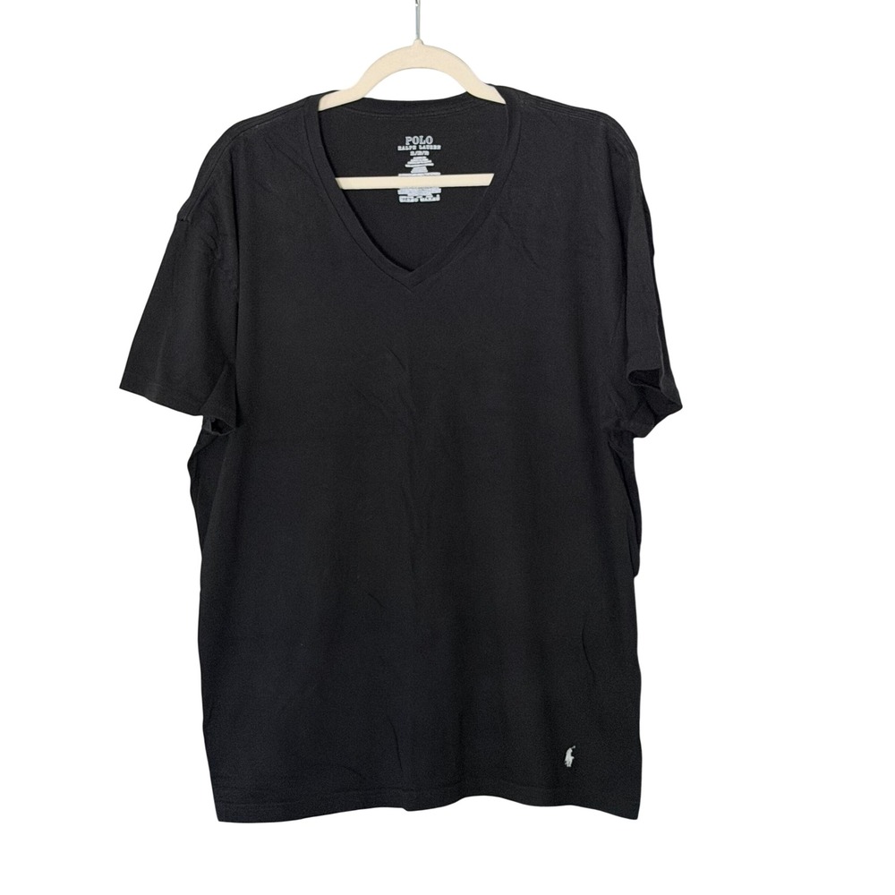 Polo Ralph Lauren Men's XL Black Classic Fit Short Sleeve T-shirt | SKU 1112